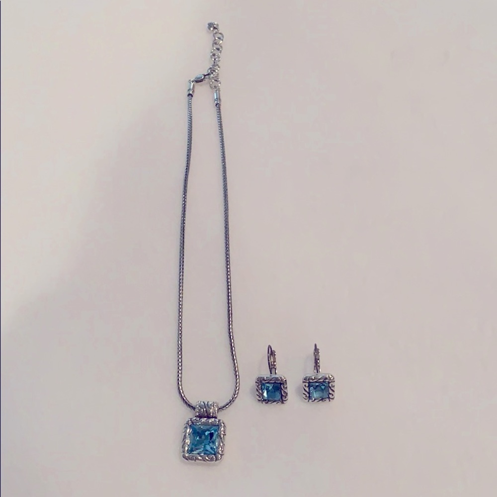 Brighton necklace and earring set